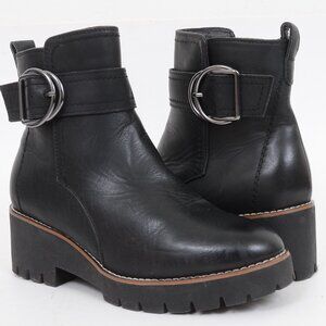 Blondo USA Dagger Waterproof Bootie Lug Sole Platform Boots Women's 8 Goth